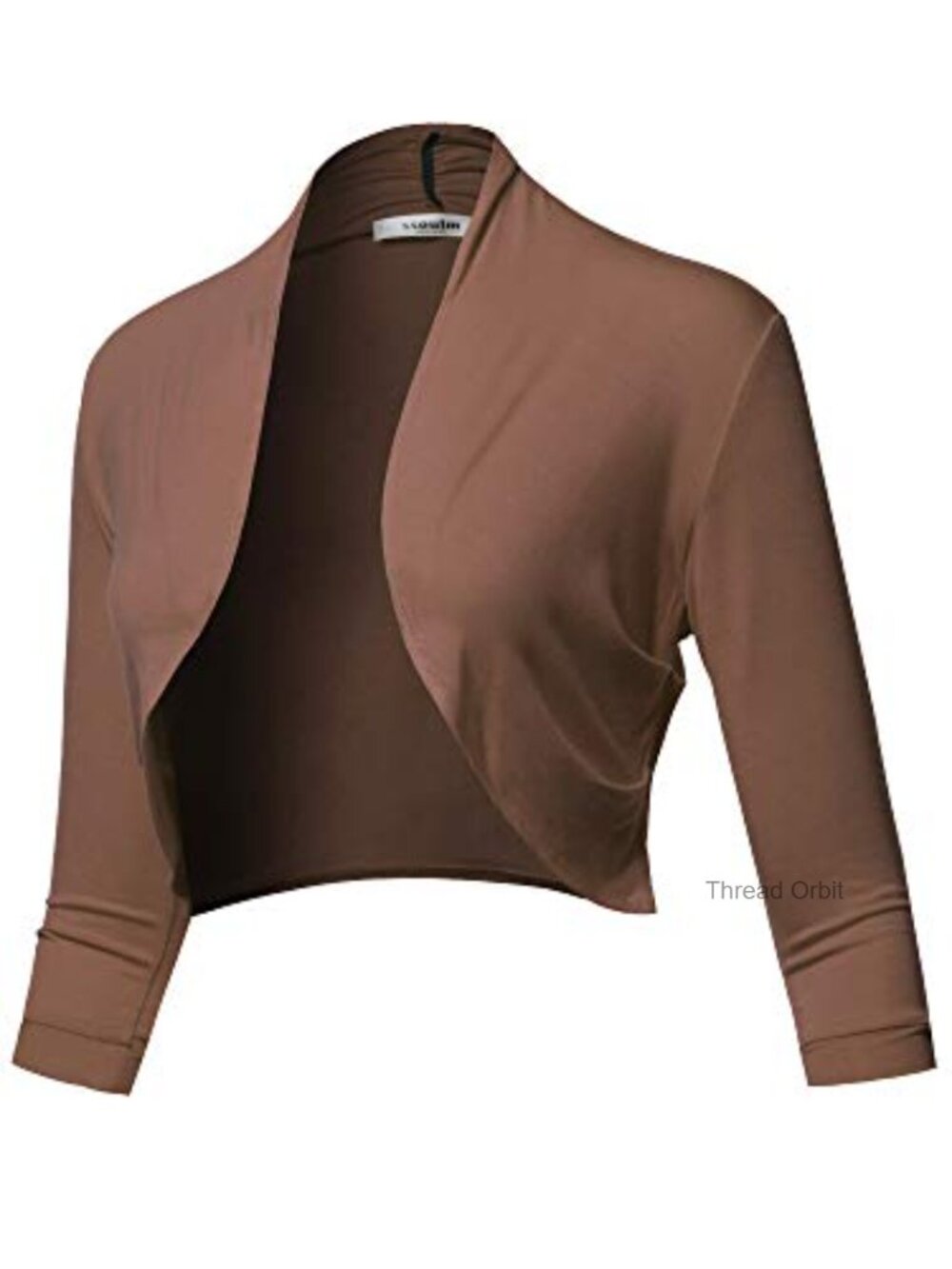 Open Front Knit Blazer Stretchy Soft Cardigan Jacket Business Casual Slim Fit